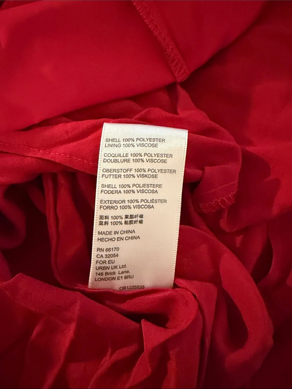 Free People Red Off-Shoulder Puff Sleeve Mini Dress